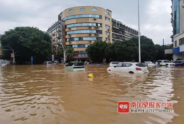 桂林洪水最新动态，城市与人民的共同抗击